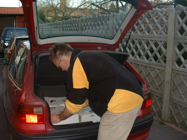 Cenny ladunek w samochodzie - 8*12=96!!!